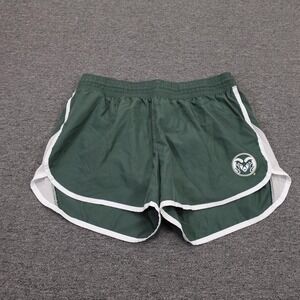 Colorado State Rams Shorts Womens XL Green NCAA Cross Country Rivalry Threads